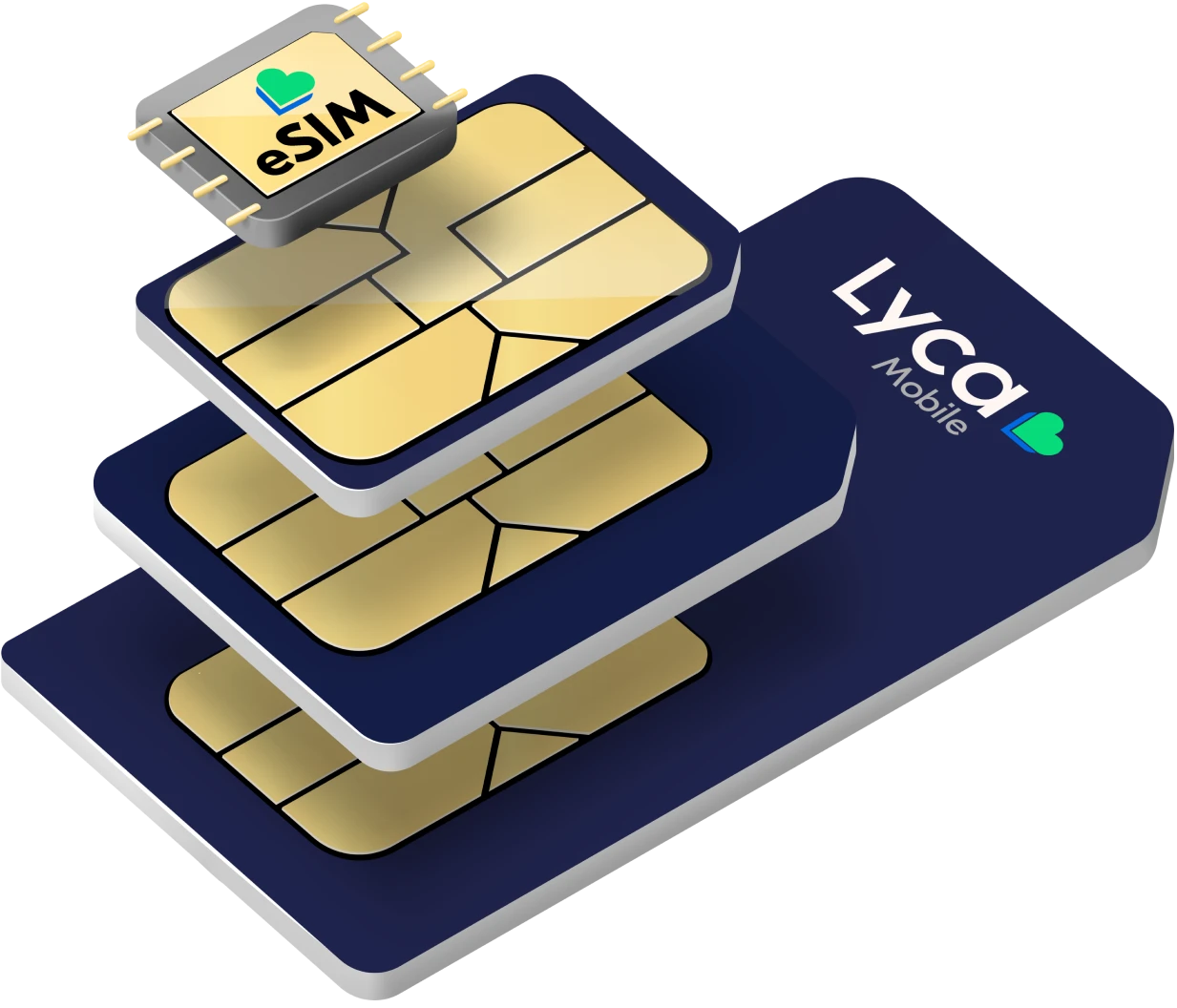 3 GB Data eSIM Lyca Mobile EU/EEA/UK Roaming